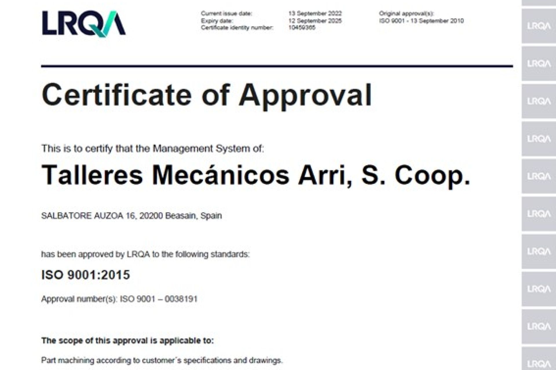 Committed to quality management