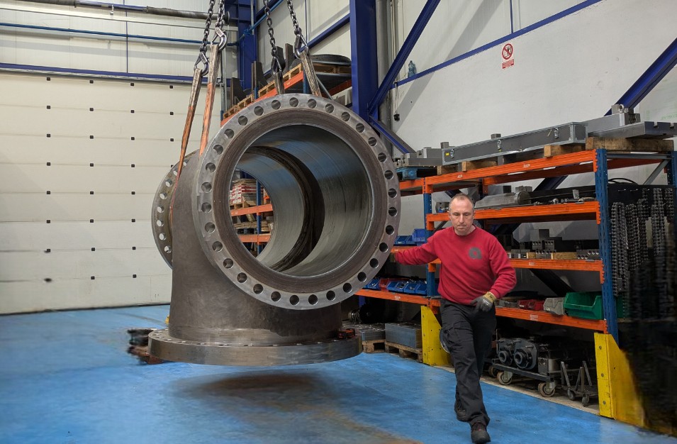 Machining Large-Dimension Valves: Logistics, Handling and Quality Control for Multi-Ton Components