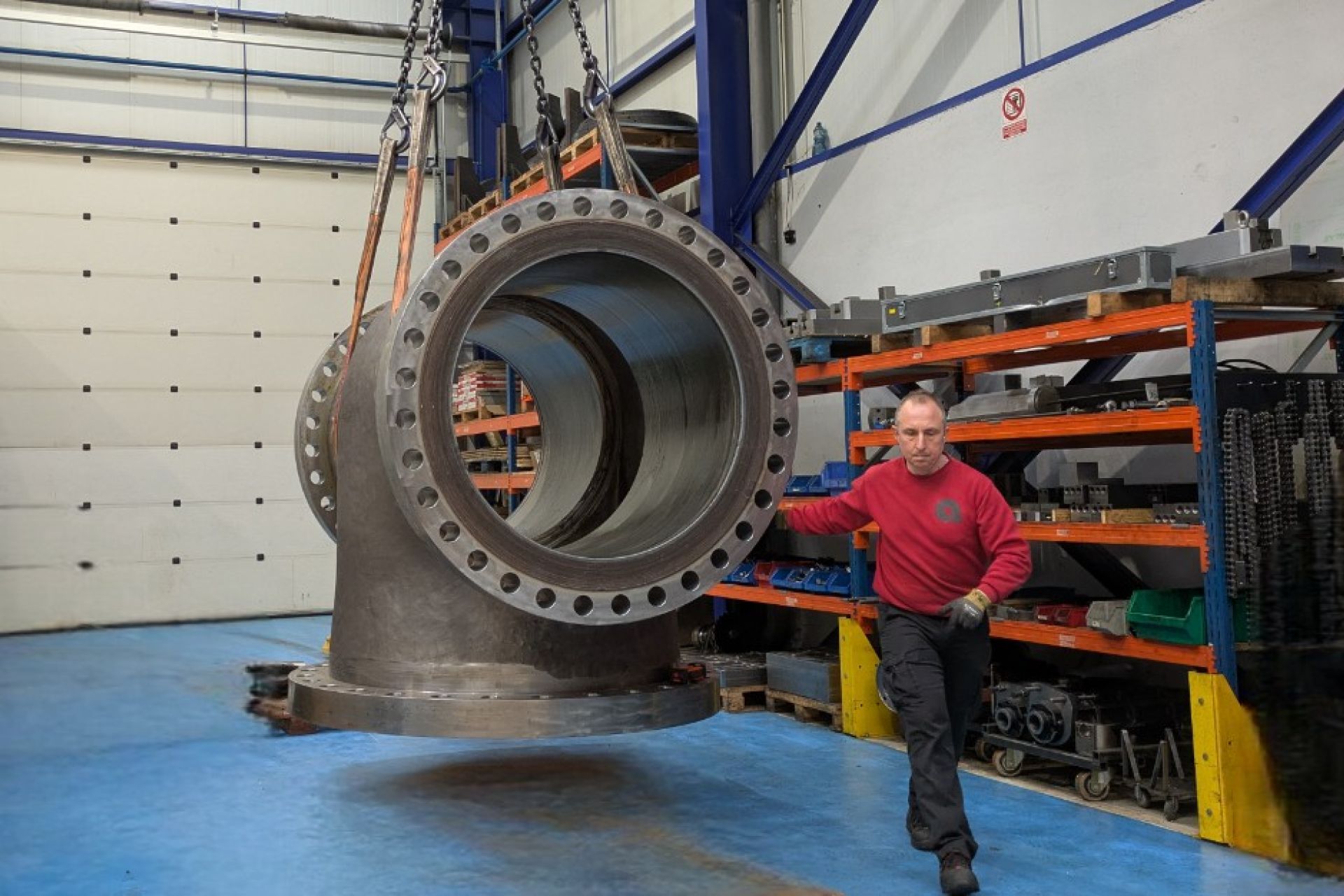 Machining Large-Dimension Valves: Logistics, Handling and Quality Control for Multi-Ton Components